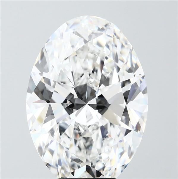7.09 ct. oval Lab Grown Diamond front image