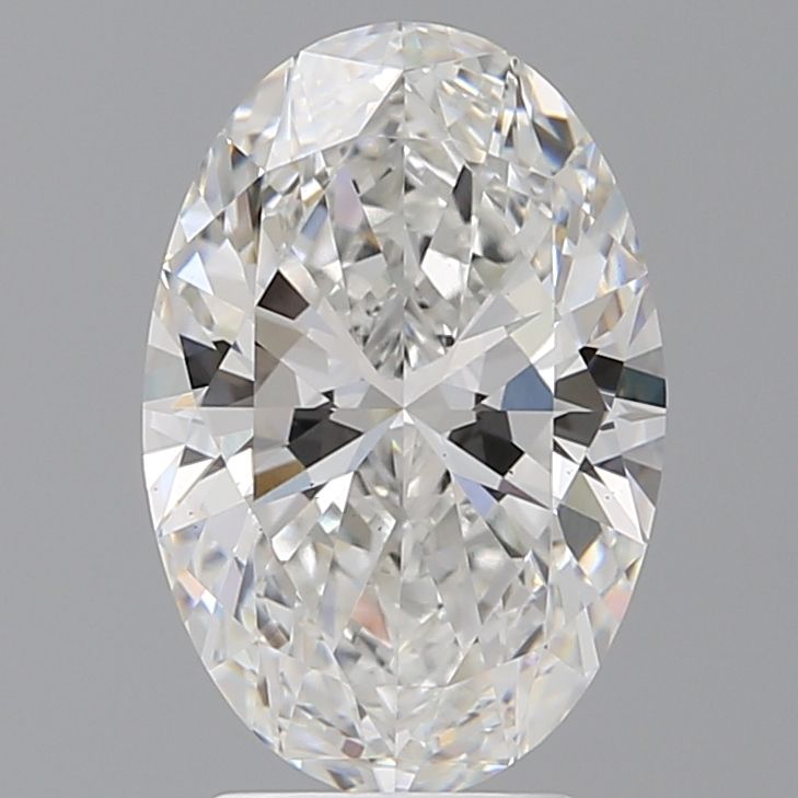 3.58 ct. oval Lab Grown Diamond front image