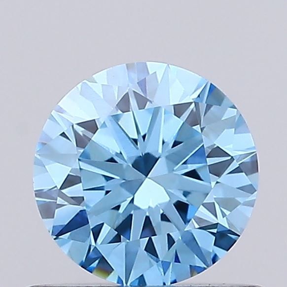 0.63 CT Fancy Vivid Blue ROUND