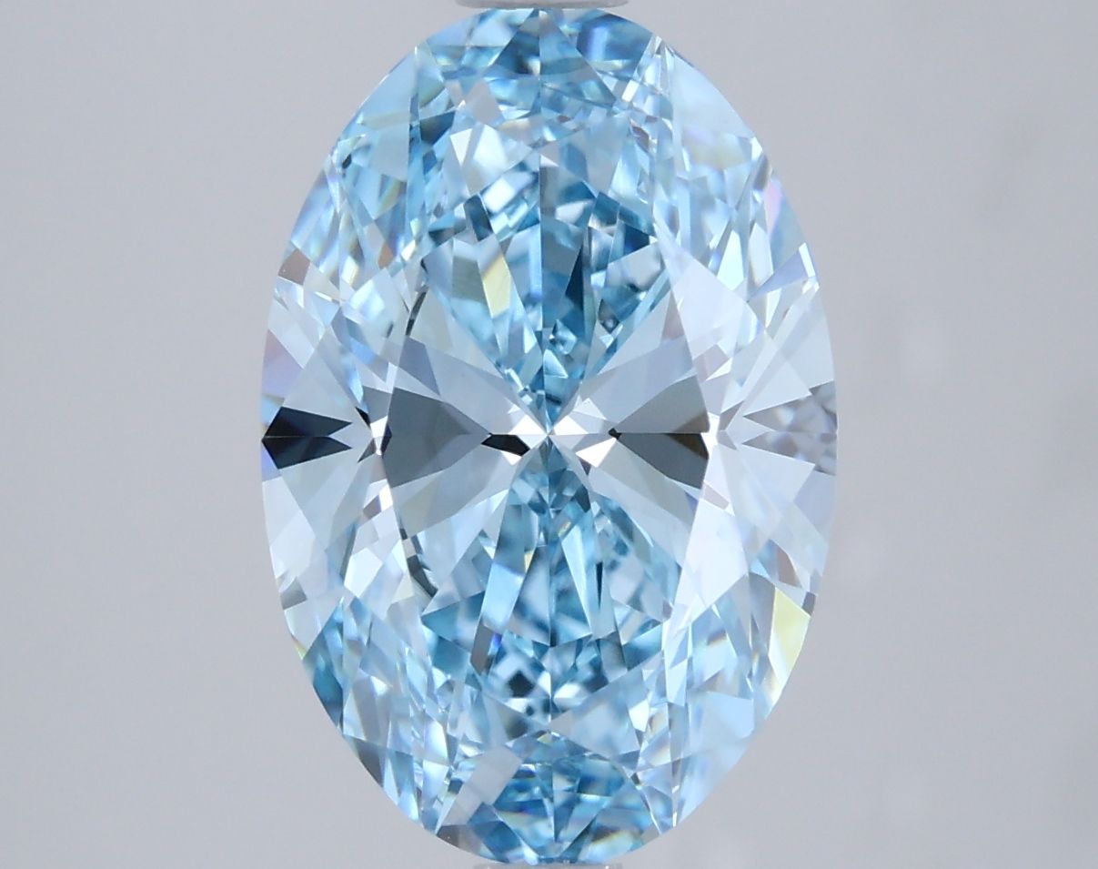 3.04 ct. oval Lab Grown Diamond front image