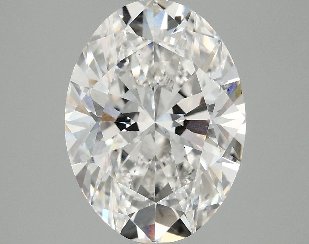 3.91 ct. oval Lab Grown Diamond front image