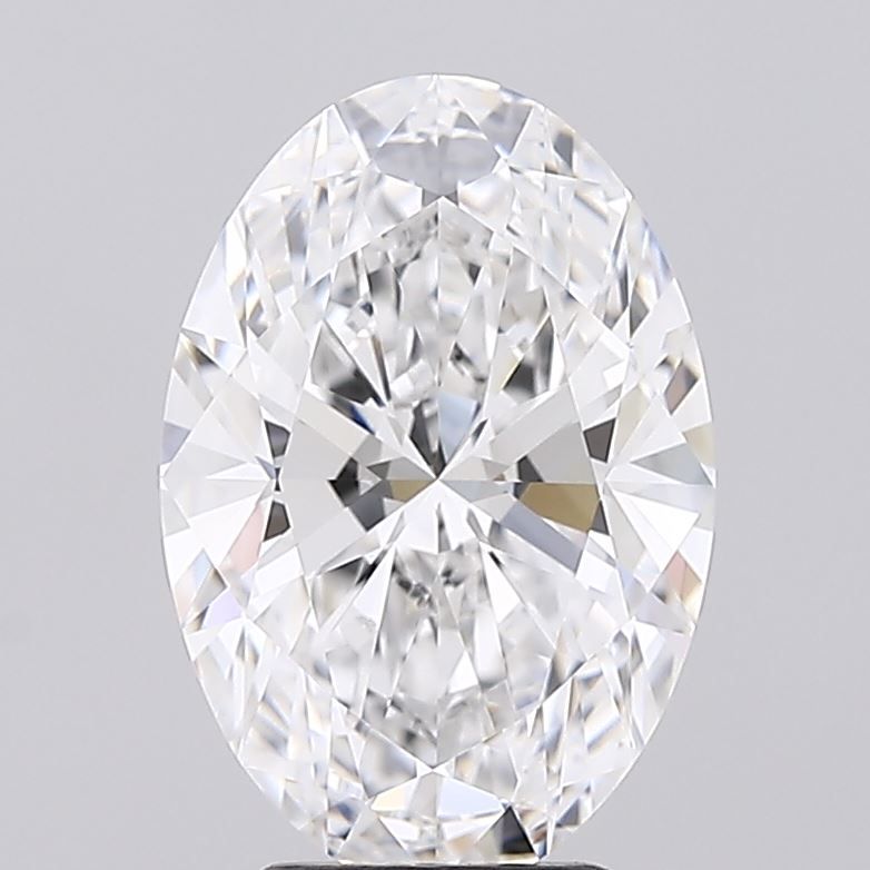 3.79 ct. oval Lab Grown Diamond front image