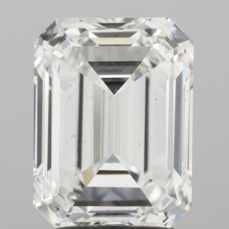 3.02 ct. emerald Lab Grown Diamond front image