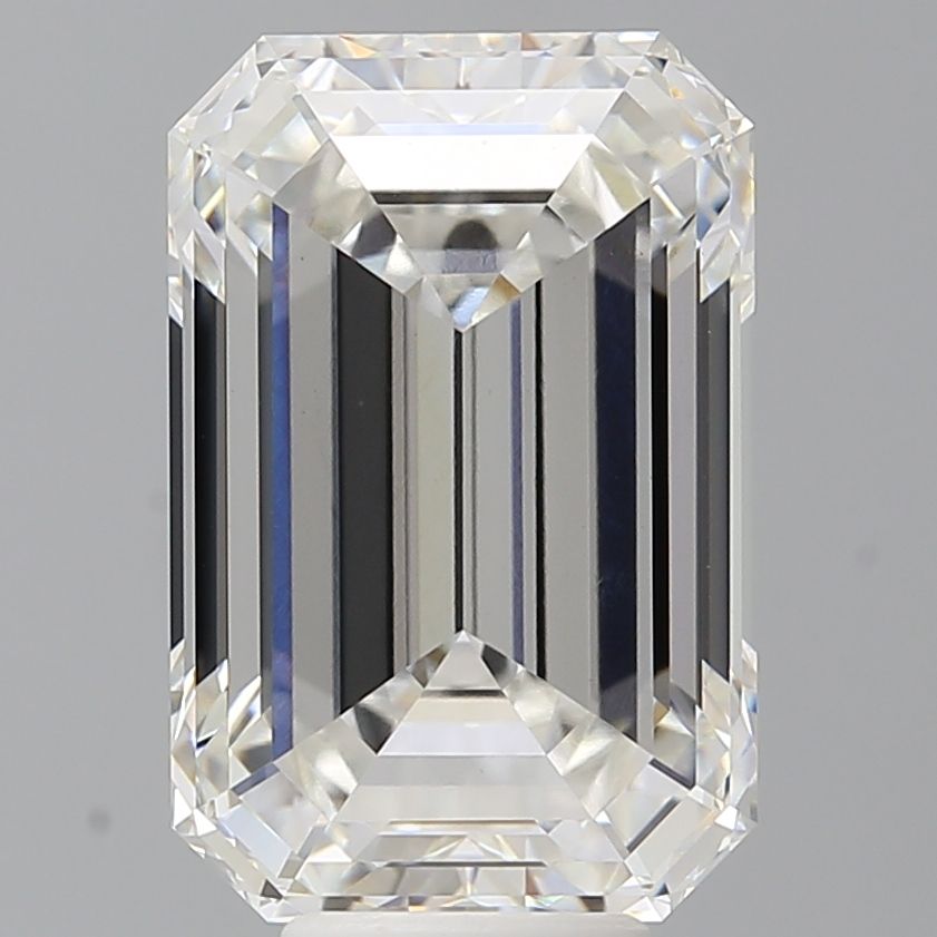 8.08 ct. emerald Lab Grown Diamond front image