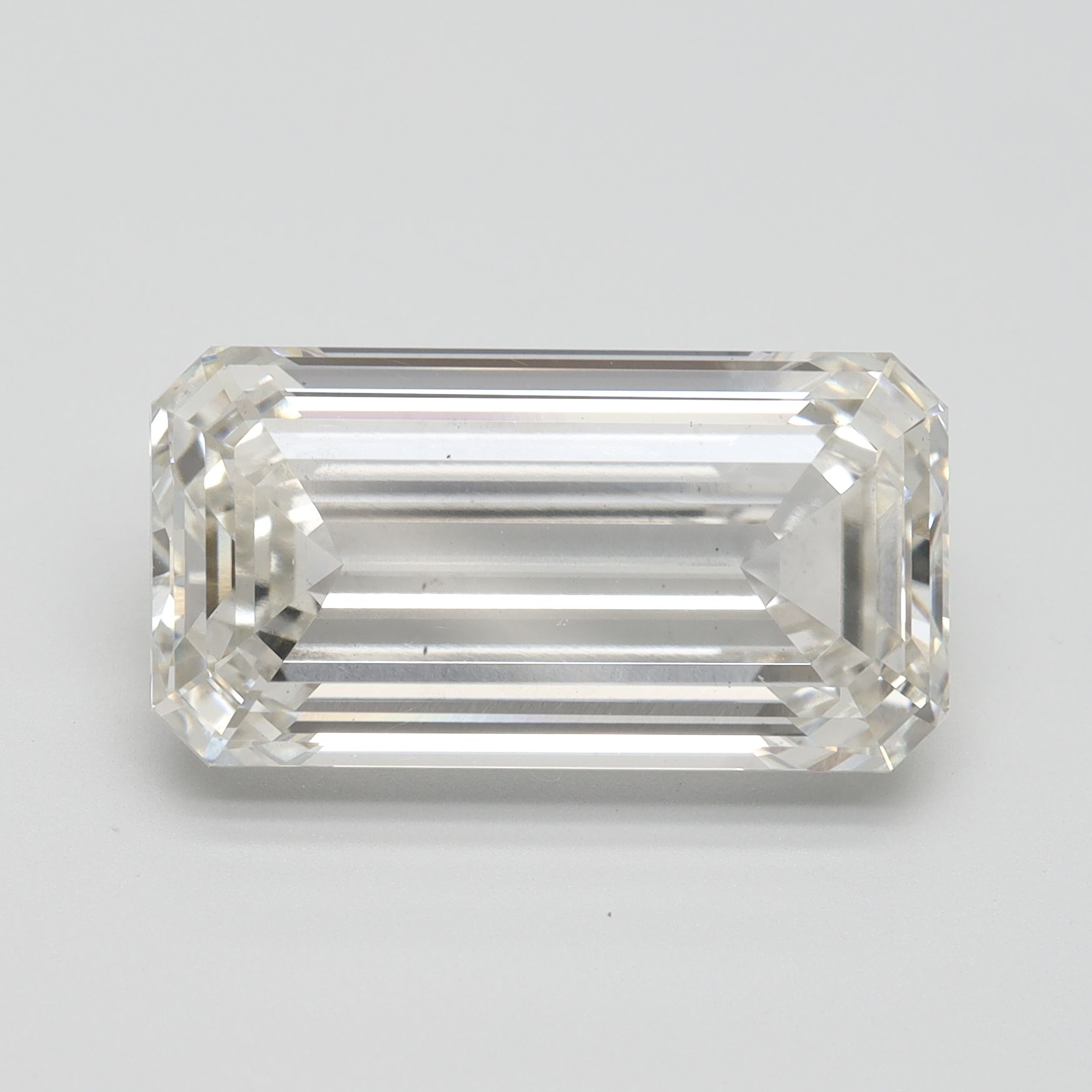 10.02 ct. emerald Lab Grown Diamond front image
