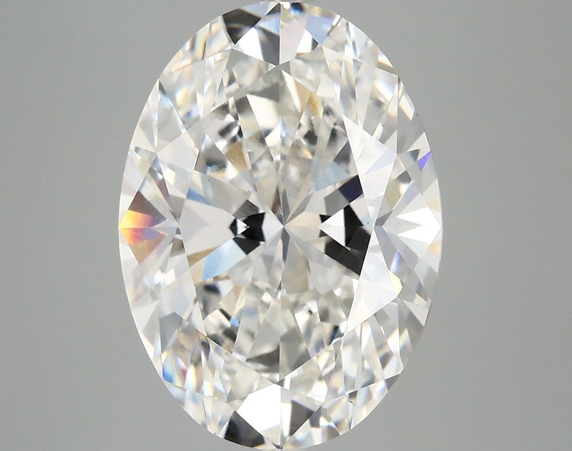 5.10 ct. oval Lab Grown Diamond front image