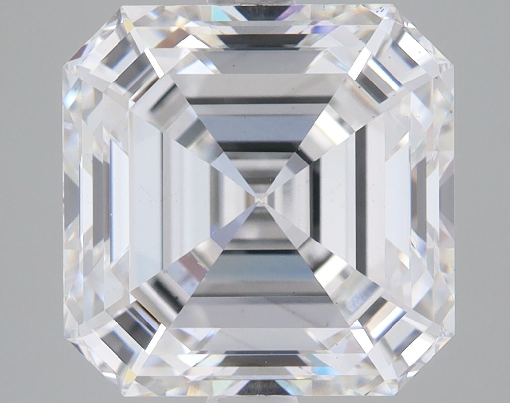 3.79 ct lab-grown Square emerald Diamond