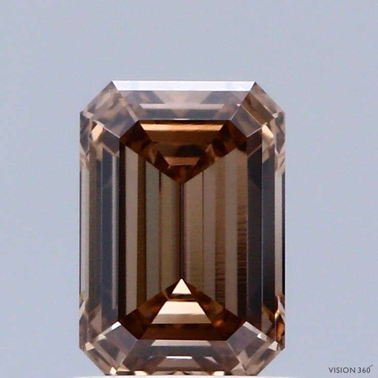 1.02 CT Fancy Brown EMERALD