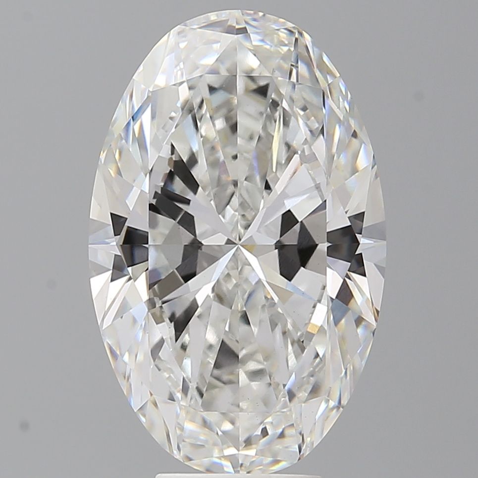 7.52 ct. oval Lab Grown Diamond front image