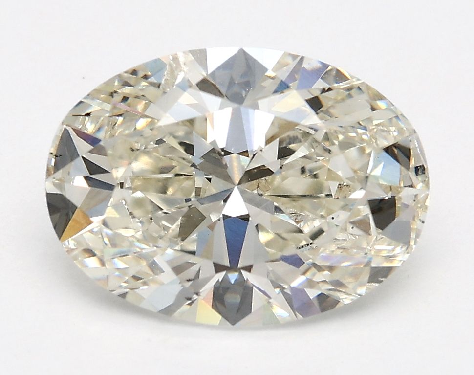 2.18 ct. oval Lab Grown Diamond front image