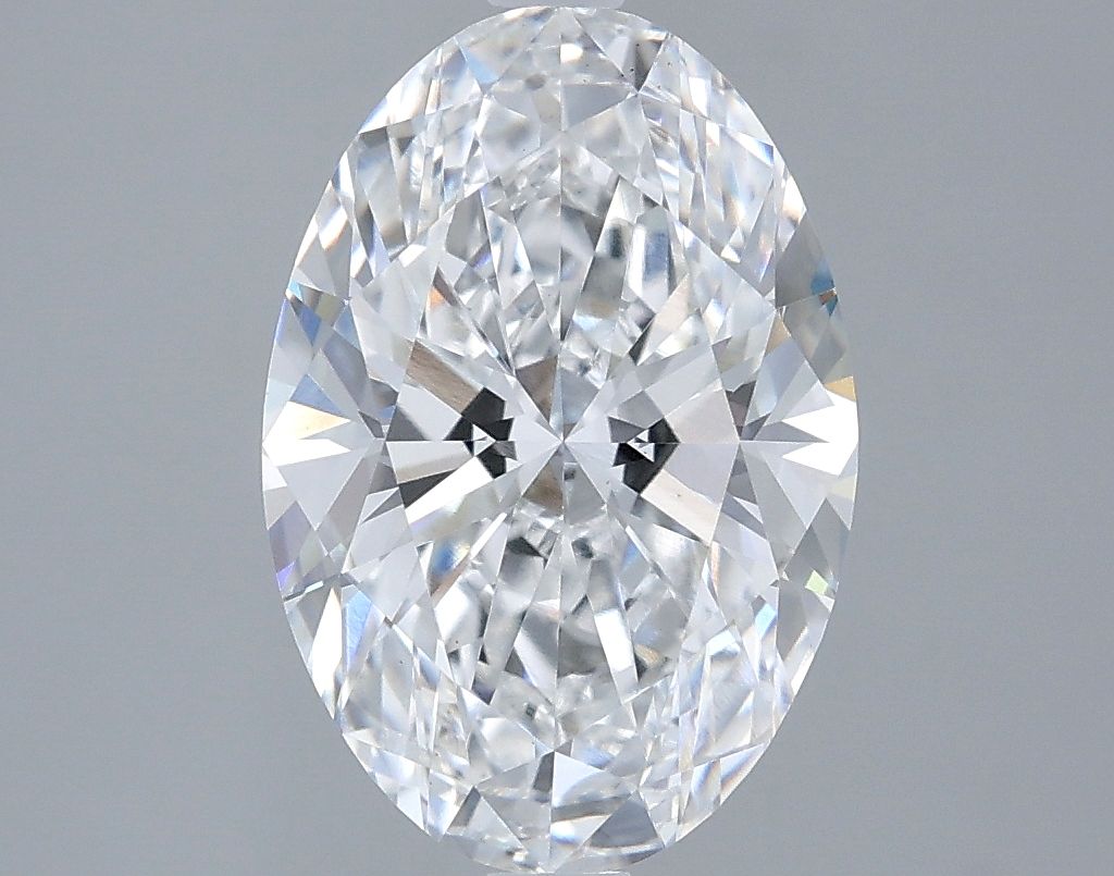 3.26 ct. oval Lab Grown Diamond front image