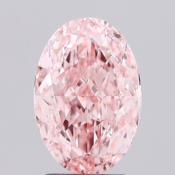 2.76 ct. oval Lab Grown Diamond front image