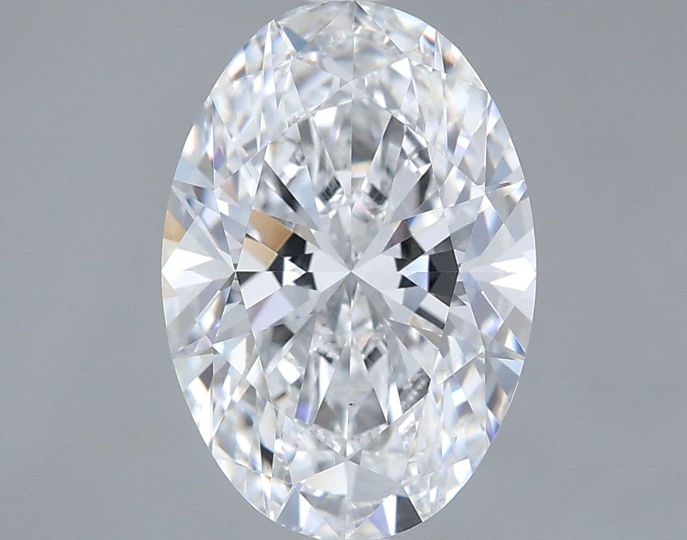 3.02 ct. oval Lab Grown Diamond front image