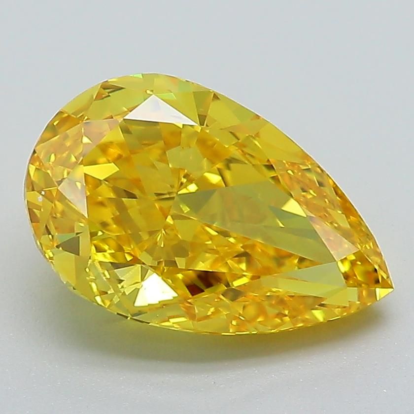 2.67 ct. pear Lab Grown Diamond front image