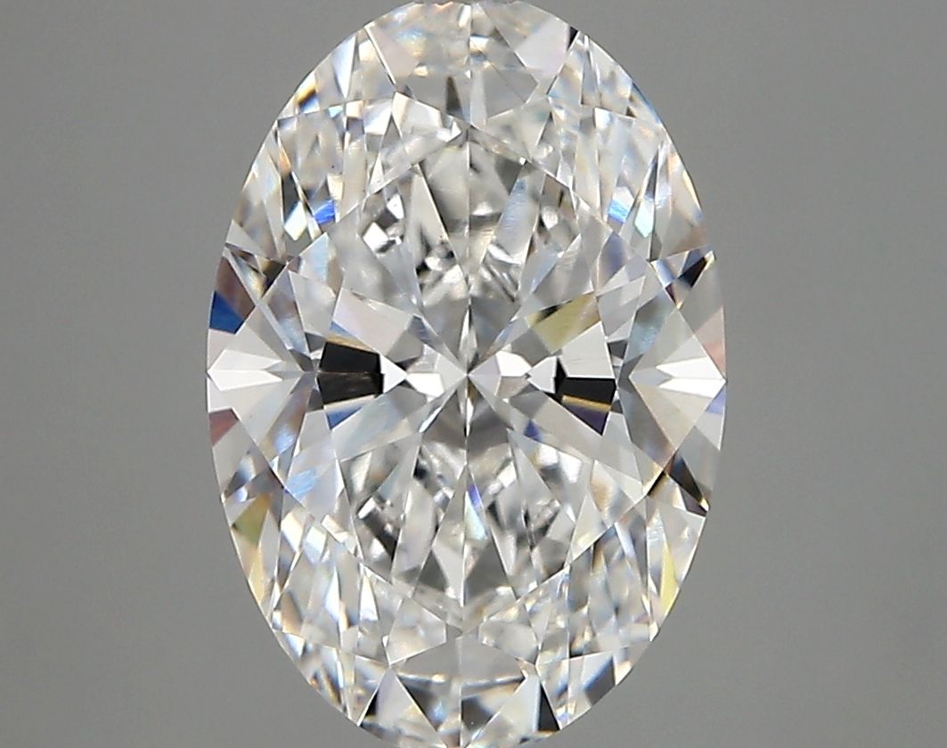 3.30 ct. oval Lab Grown Diamond front image