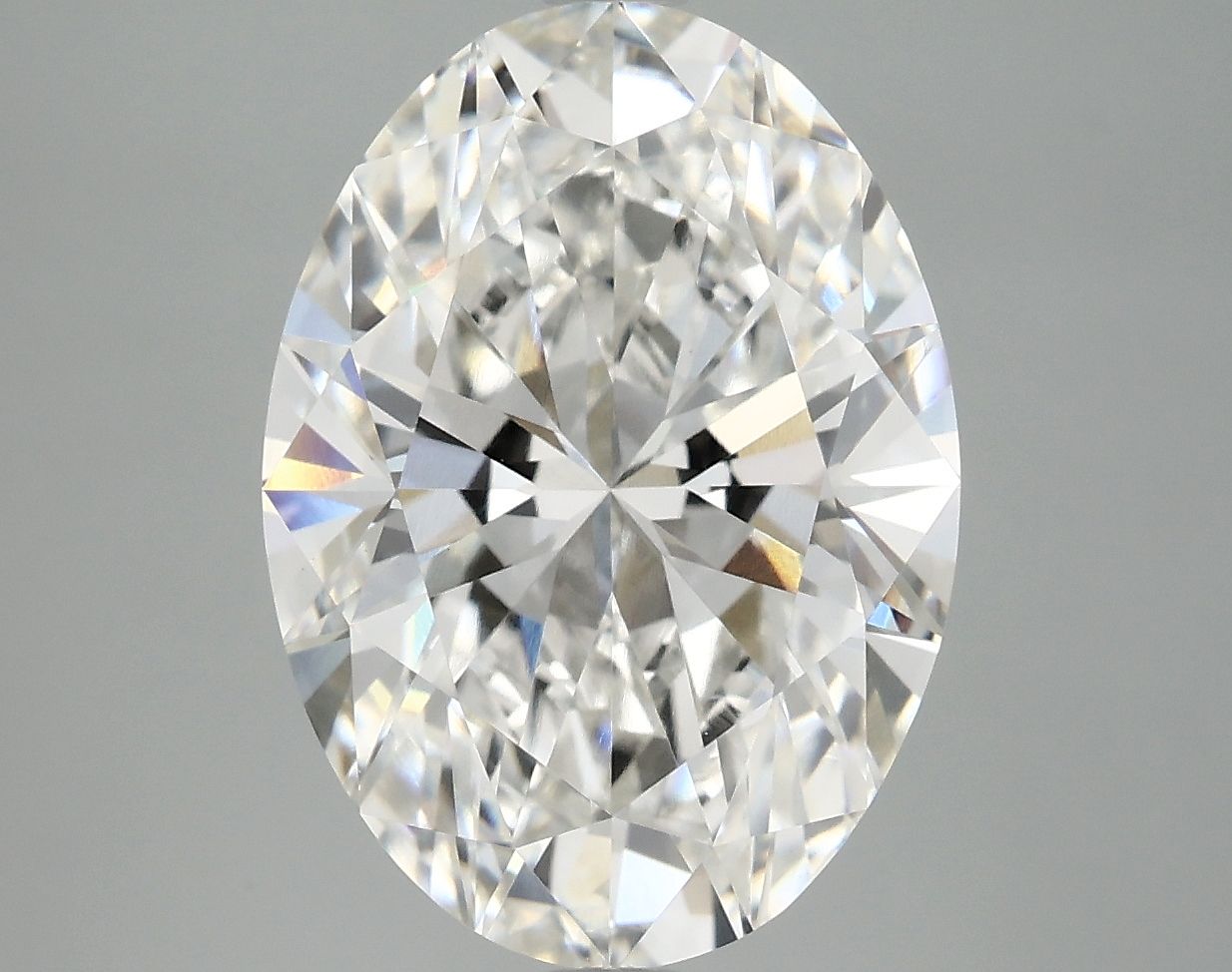 4.05 ct. oval Lab Grown Diamond front image