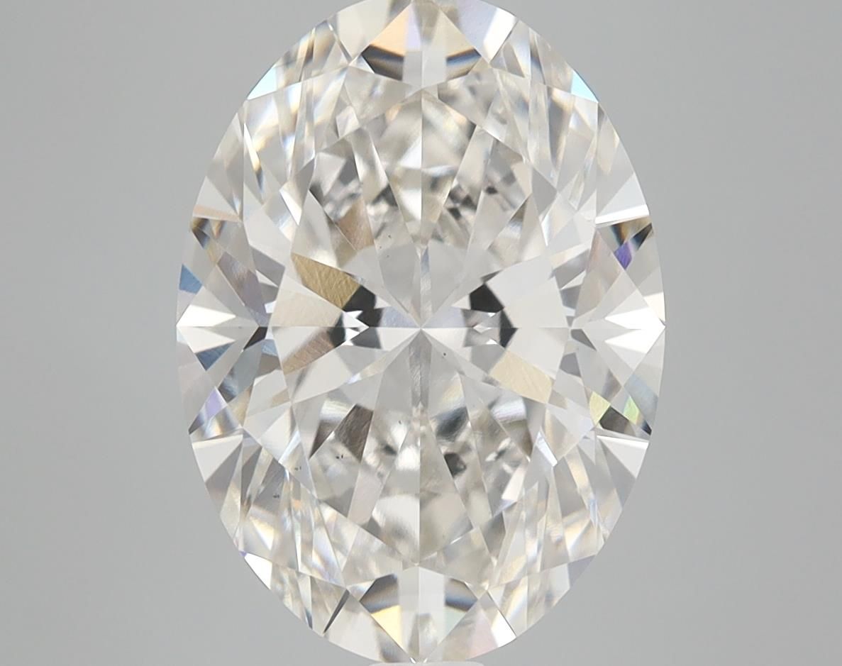 5.06 ct. oval Lab Grown Diamond front image