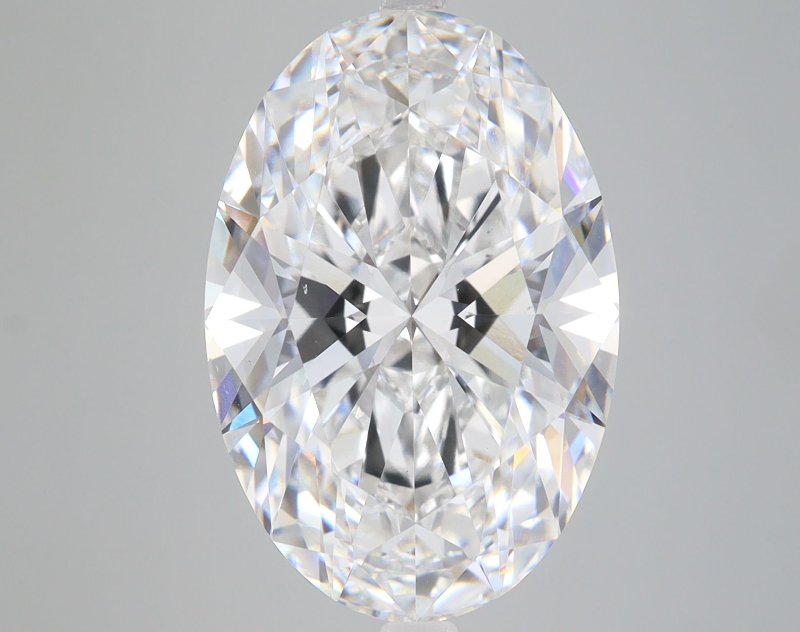 8.22 ct. oval Lab Grown Diamond front image
