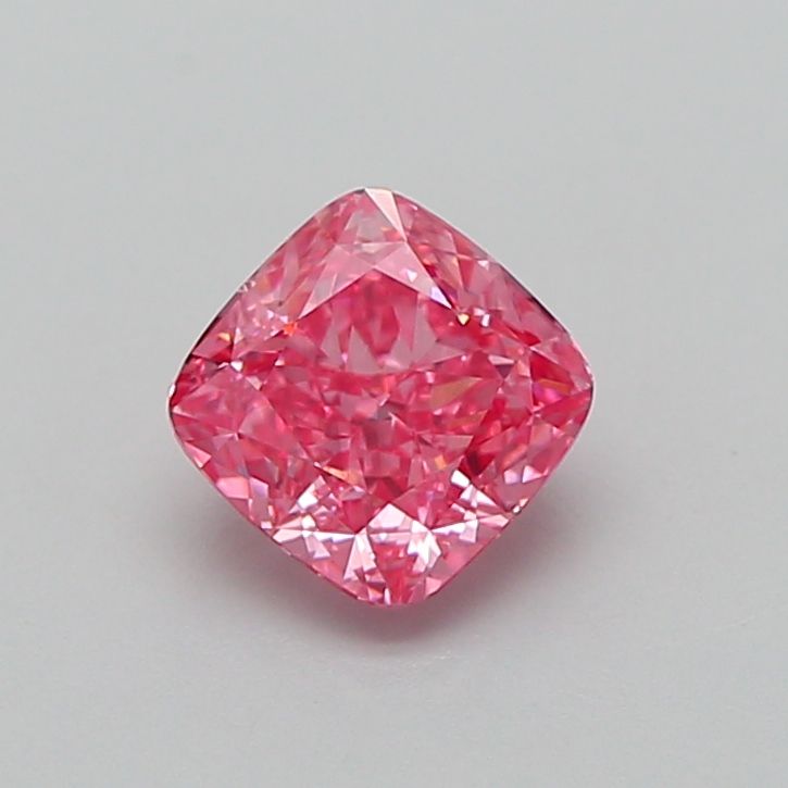 1.05 CT Fancy Vivid Pink CUSHION MODIFIED