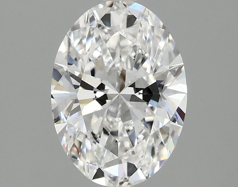 1.70 ct. oval Lab Grown Diamond front image
