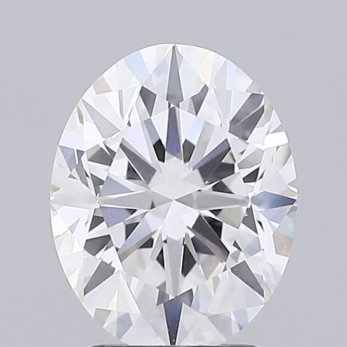 3.09 ct. oval Lab Grown Diamond front image