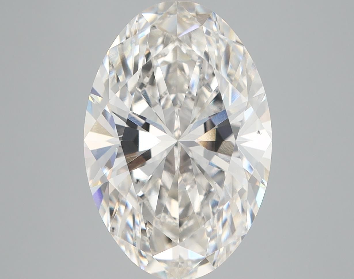 4.10 ct. oval Lab Grown Diamond front image