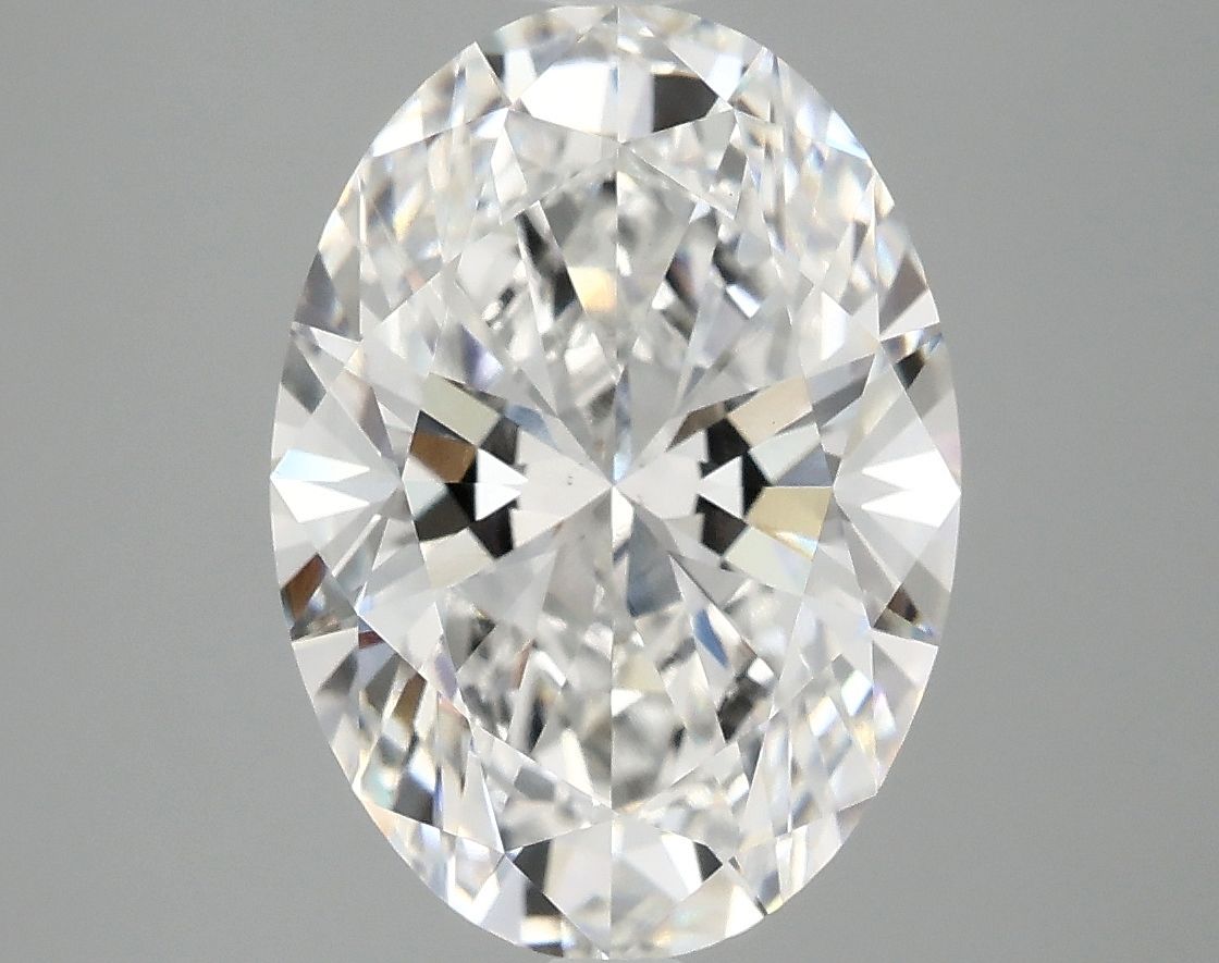 4.09 ct. oval Lab Grown Diamond front image