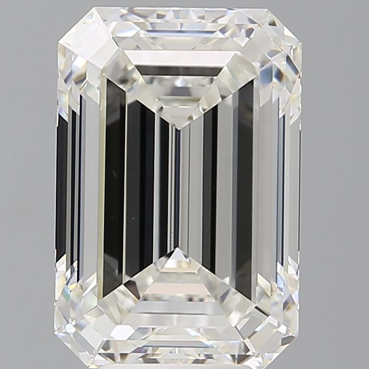 6.59 ct. emerald Lab Grown Diamond front image