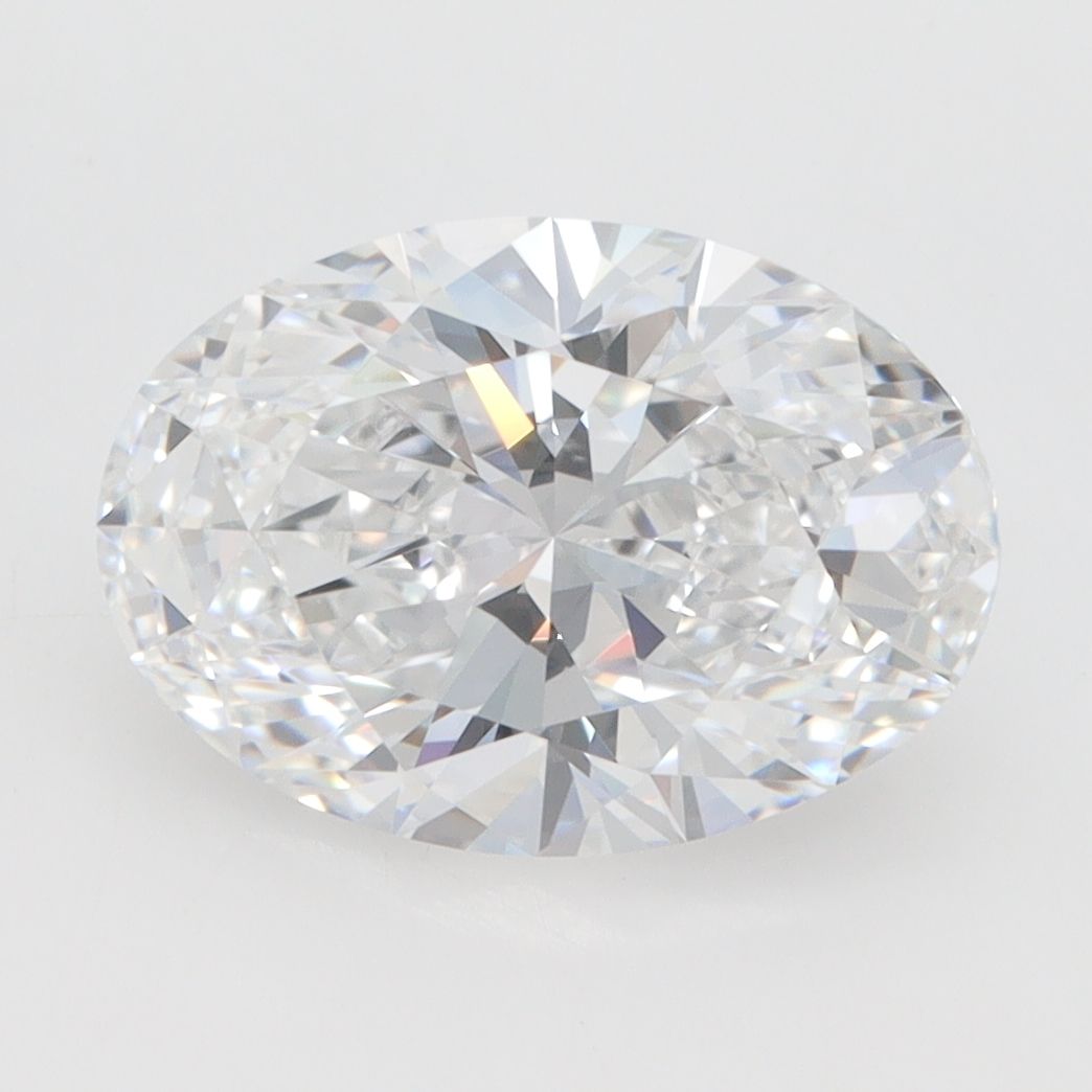 2.06 ct. oval Lab Grown Diamond front image