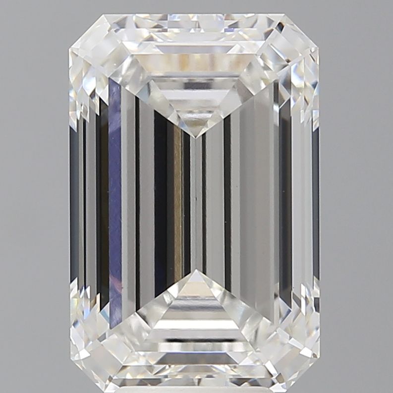 7.03 ct. emerald Lab Grown Diamond front image