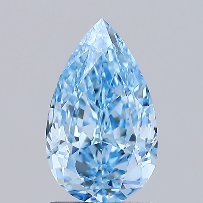 1.7 CT Fancy Vivid Blue PEAR