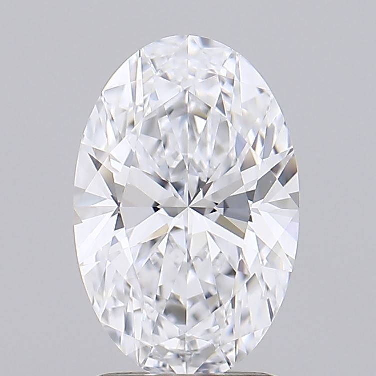 1.36 ct. oval Lab Grown Diamond front image