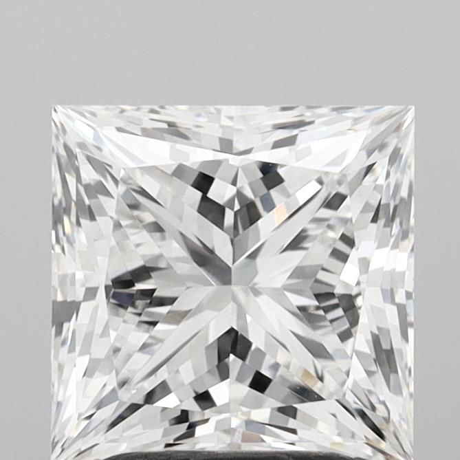 3.03 ct. princess Lab Grown Diamond front image