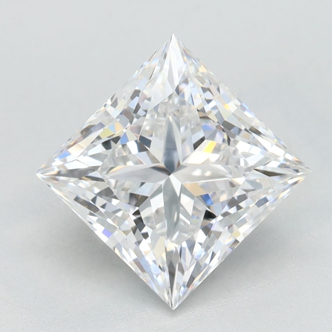 2.87 ct. princess Lab Grown Diamond front image