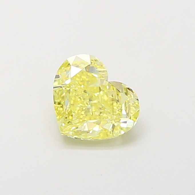 1.0 CT Fancy Intense Yellow HEART