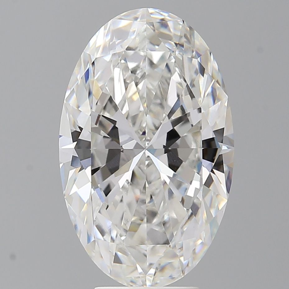 6.05 ct. oval Lab Grown Diamond front image