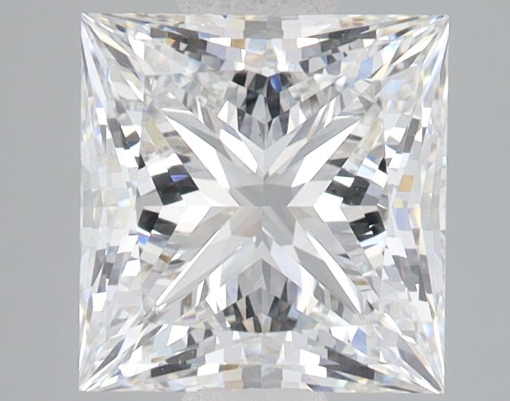 2.54 ct. princess Lab Grown Diamond front image