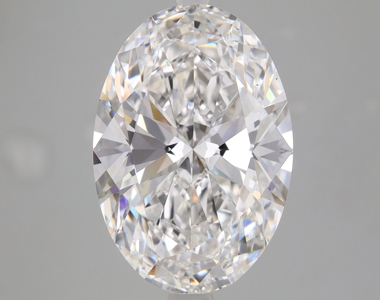 5.05 ct. oval Lab Grown Diamond front image