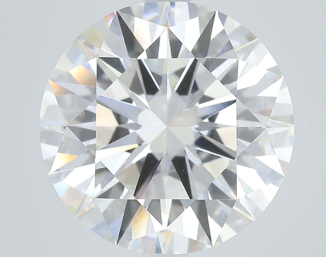 7.05 ct. round Lab Grown Diamond front image