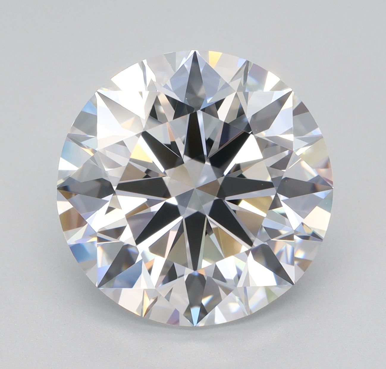 Diamant Rond 4.19 ct - Couleur D - Pureté VVS2