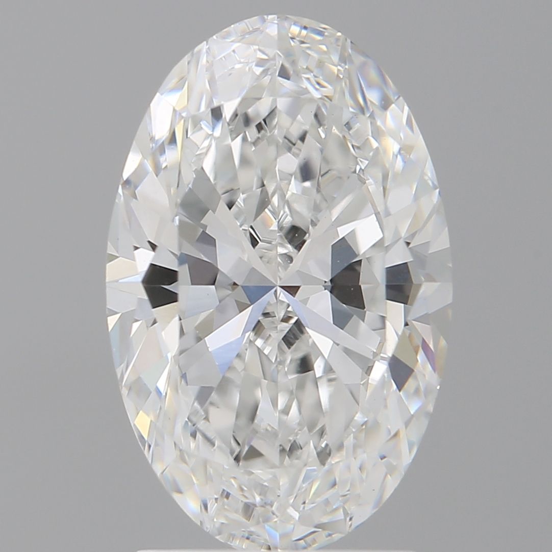 2.55 ct. oval Lab Grown Diamond front image