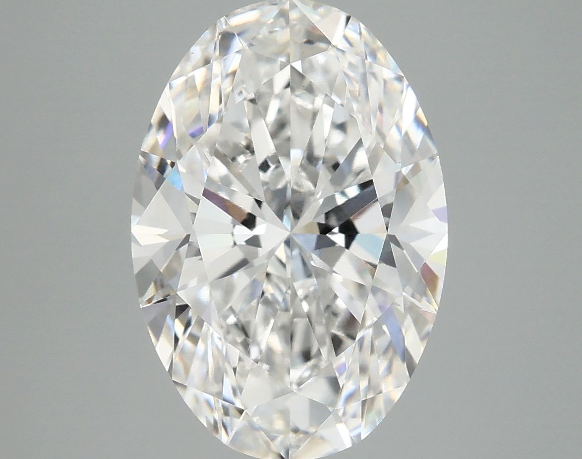 5.07 ct. oval Lab Grown Diamond front image