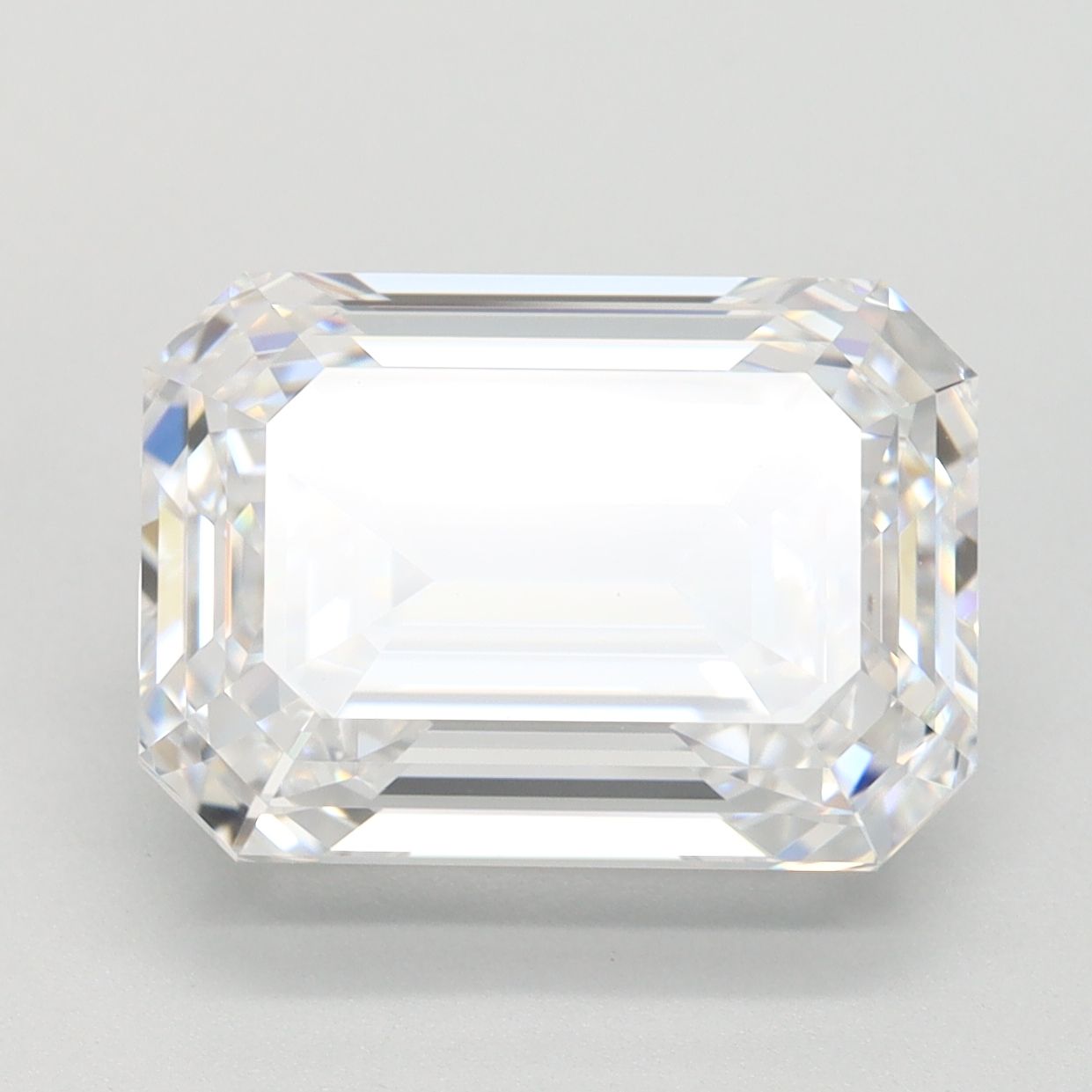 5.14 ct. emerald Lab Grown Diamond front image