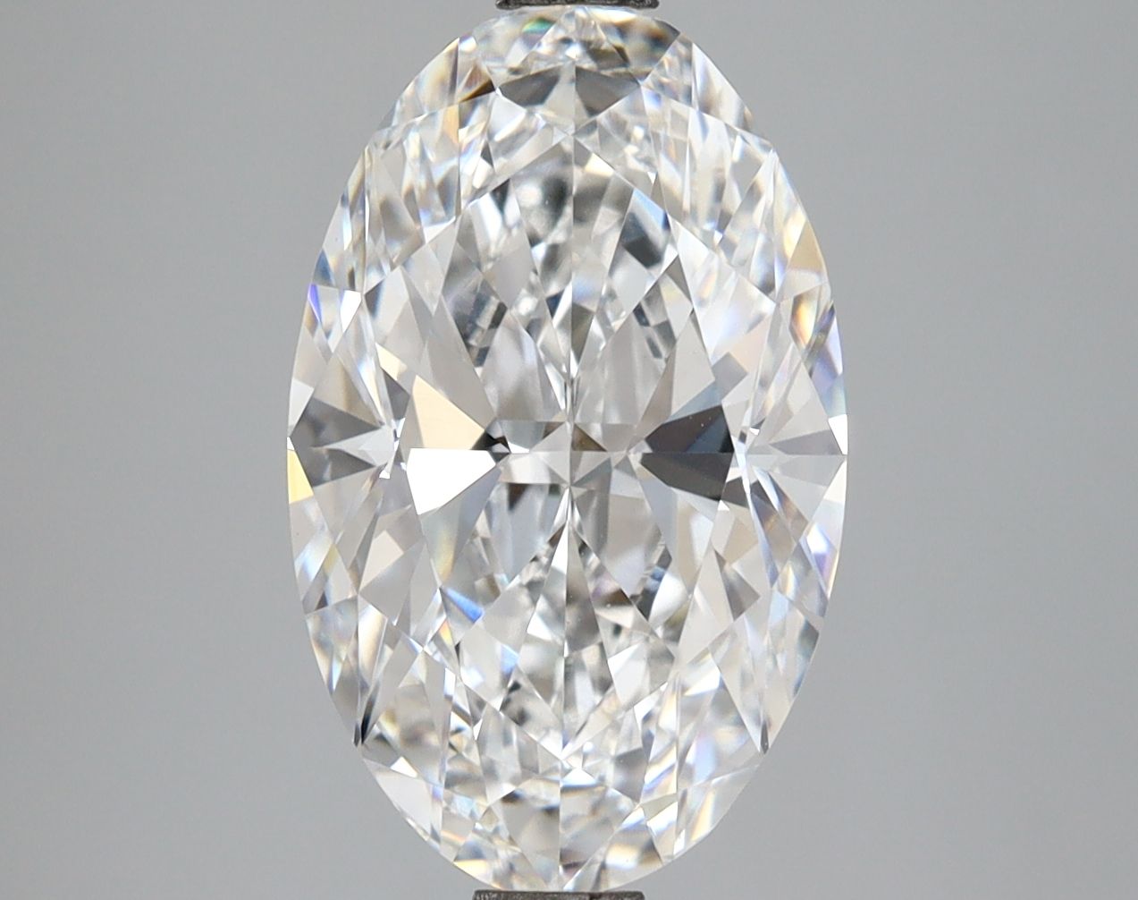 3.72 ct. oval Lab Grown Diamond front image