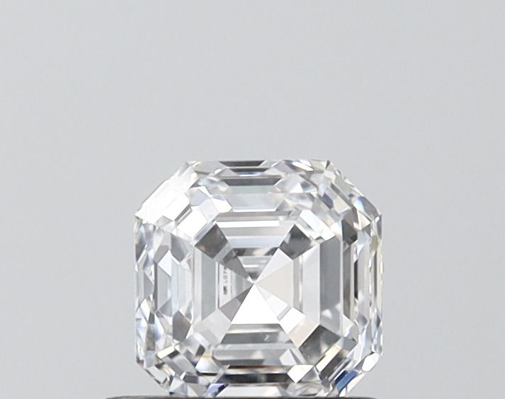 0.91 ct lab-grown Asscher Diamond