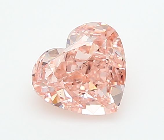 1.0 CT Fancy Vivid Pink HEART
