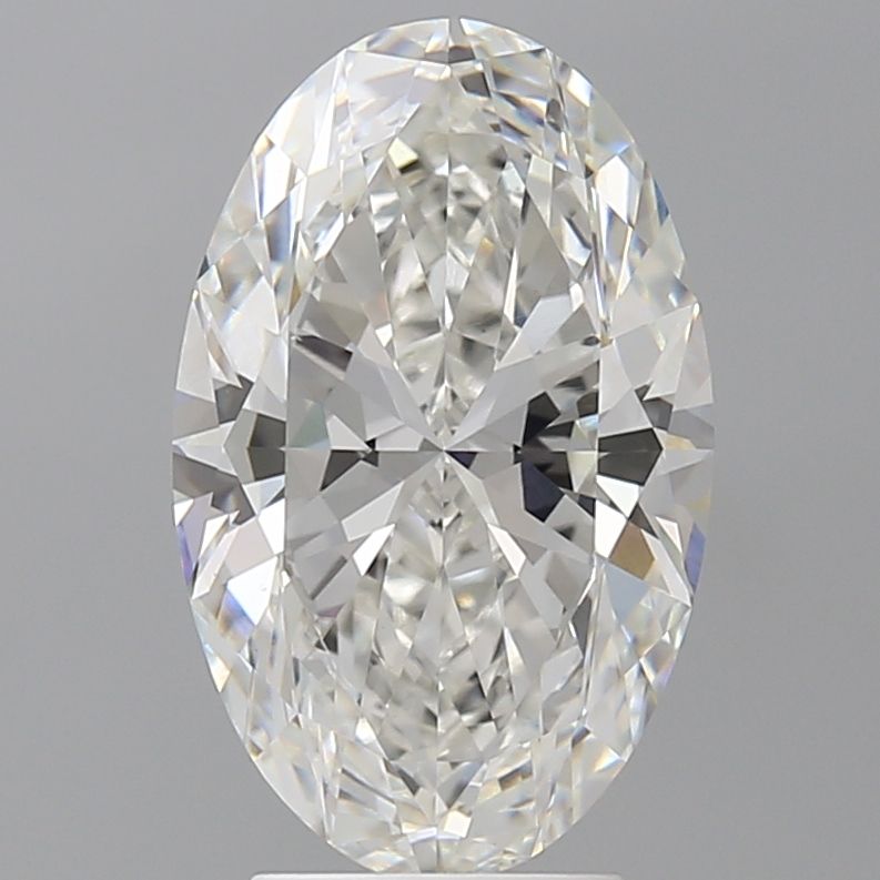 4.08 ct. oval Lab Grown Diamond front image
