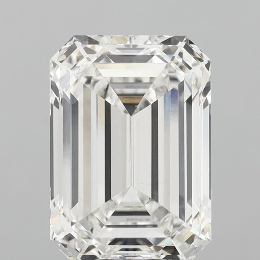 6.02 ct. emerald Lab Grown Diamond front image