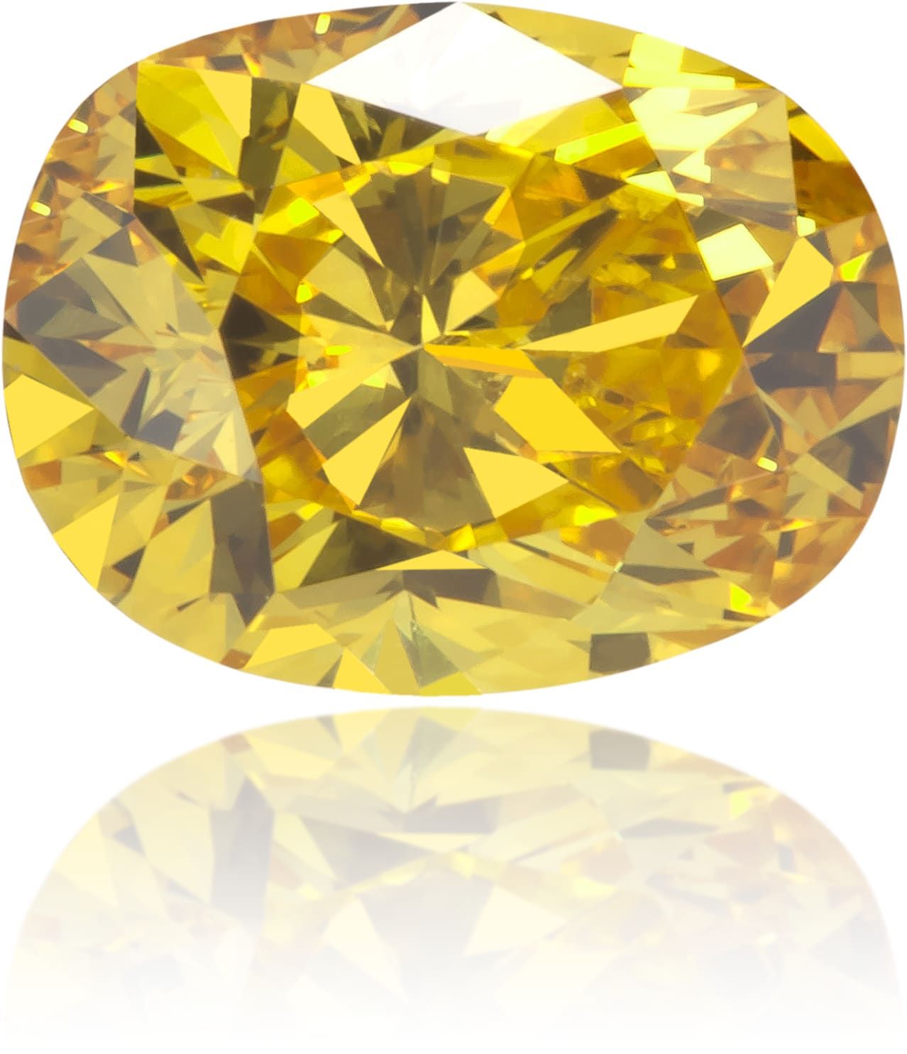 Diament 0.59 ct Fancy Vivid Yellow/SI2