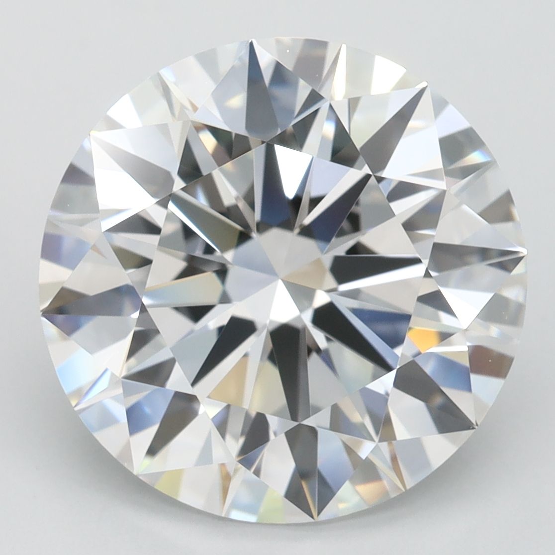 5.45 ct. round Lab Grown Diamond front image